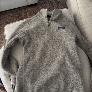 Patagonia Men's Zip-Neck Sweater - Heather Gray